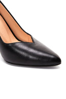 Woman Black Stiletto Heels Leather Stiletto | Derimod Woman Black Stiletto Heels Leather Stiletto | Derimod