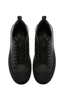 Men's Khaki Leather Sneaker | Derimod Men's Khaki Leather Sneaker | Derimod