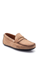 Erkek Deri Nubuk Loafer | Derimod Erkek Deri Nubuk Loafer | Derimod