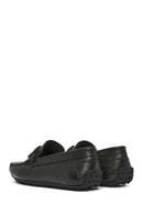 Men's Black Buckled Leather Loafer | Derimod Men's Black Buckled Leather Loafer | Derimod