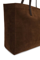 Woman Brown Suede Shoulder Bag | Derimod Woman Brown Suede Shoulder Bag | Derimod