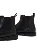 Men's Black Leather Chelsea Boot | Derimod Men's Black Leather Chelsea Boot | Derimod