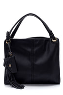 Women's Tassel Detailed Shoulder Bag | Derimod Women's Tassel Detailed Shoulder Bag | Derimod