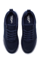 Men's Navy Blue Sneaker | Derimod Men's Navy Blue Sneaker | Derimod