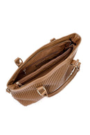 Women's Brown Long Strap Printed Handbag | Derimod Women's Brown Long Strap Printed Handbag | Derimod