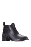 Heeled Women's Leather Boots | Derimod Heeled Women's Leather Boots | Derimod