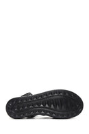 Women's Black Ankle Strap Leather Sandals | Derimod Women's Black Ankle Strap Leather Sandals | Derimod