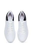 Men's White Thick Soled Sneaker | Derimod Men's White Thick Soled Sneaker | Derimod