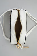 Women's Crossbody Bag with Flower Detail | Derimod Women's Crossbody Bag with Flower Detail | Derimod