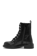 Women's Black Zippered Boots | Derimod Women's Black Zippered Boots | Derimod