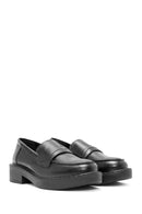 Women's Black Masculine Loafer | Derimod Women's Black Masculine Loafer | Derimod