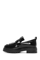 ACBC x Derimod Kadın Siyah Kalın Tabanlı Maskülen Loafer | Derimod ACBC x Derimod Kadın Siyah Kalın Tabanlı Maskülen Loafer | Derimod