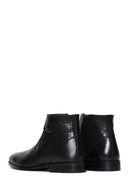 Men's Black Leather Classic Zipper Boots | Derimod Men's Black Leather Classic Zipper Boots | Derimod