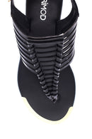 Women's Black Flip Flops Sandals | Derimod Women's Black Flip Flops Sandals | Derimod