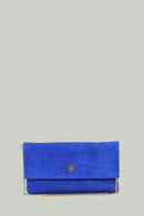 Women's Suede Leather Clutch Bag | Derimod Women's Suede Leather Clutch Bag | Derimod