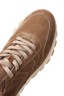 Kadın Vizon Süet Deri Sneaker | Derimod Kadın Vizon Süet Deri Sneaker | Derimod