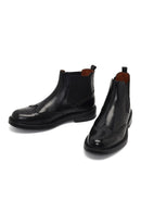 Men's Black Leather Chelsea Boot | Derimod Men's Black Leather Chelsea Boot | Derimod