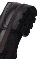 Male Black Lace-up Leather Casual Shoes | Derimod Male Black Lace-up Leather Casual Shoes | Derimod
