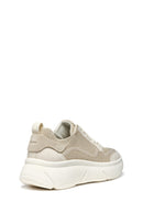 Geox Women's Mink D Nebula 2.0 XA - Knit.Tex + Water Laced Fabric Sneaker | Derimod Geox Women's Mink D Nebula 2.0 XA - Knit.Tex + Water Laced Fabric Sneaker | Derimod