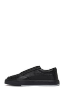 Erkek Siyah Deri Sneaker | Derimod Erkek Siyah Deri Sneaker | Derimod