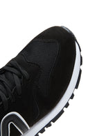 Men's Black Suede Leather Sneaker | Derimod Men's Black Suede Leather Sneaker | Derimod