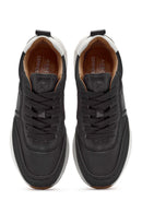 ACBC x Derimod Men's Black Lace-Up Sneakers | Derimod ACBC x Derimod Men's Black Lace-Up Sneakers | Derimod