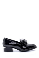 Women's Patent Leather Heel Detailed Shoes | Derimod Women's Patent Leather Heel Detailed Shoes | Derimod
