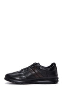 Erkek Siyah Deri Sneaker | Derimod Erkek Siyah Deri Sneaker | Derimod