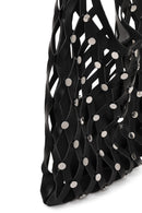 Woman Black Mesh Shoulder Bag | Derimod Woman Black Mesh Shoulder Bag | Derimod