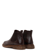 Male Brown Leather Casual Chelsea Boots | Derimod Male Brown Leather Casual Chelsea Boots | Derimod