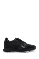 Erkek Siyah Deri Casual Sneaker | Derimod Erkek Siyah Deri Casual Sneaker | Derimod