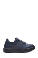 Men's Leather Printed Sneaker | Derimod Men's Leather Printed Sneaker | Derimod