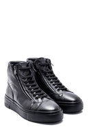 Men's Leather Zippered Boots | Derimod Men's Leather Zippered Boots | Derimod