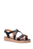 Women's Cork Sole Sandals | Derimod Women's Cork Sole Sandals | Derimod