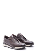 Men's Crocodile Detailed Leather Sneaker | Derimod Men's Crocodile Detailed Leather Sneaker | Derimod