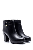Women's Buckle Heeled Boots | Derimod Women's Buckle Heeled Boots | Derimod
