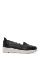 Kadın Siyah Deri Comfort Loafer | Derimod Kadın Siyah Deri Comfort Loafer | Derimod