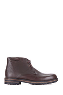 Lace-Up Men's Leather Boots | Derimod Lace-Up Men's Leather Boots | Derimod