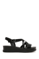 Women's Black Ankle Strap Sandals | Derimod Women's Black Ankle Strap Sandals | Derimod