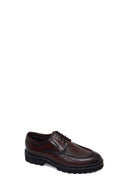 Male Brown Lace-Up Thick-Soled Leather Casual Shoe | Derimod Male Brown Lace-Up Thick-Soled Leather Casual Shoe | Derimod