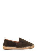 Men's Leather Suede Espadrilles | Derimod Men's Leather Suede Espadrilles | Derimod