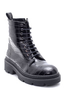 Women's Crocodile Patterned Boots | Derimod Women's Crocodile Patterned Boots | Derimod