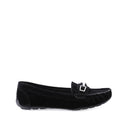 Tokalı Kadın Süet Loafer | Derimod Tokalı Kadın Süet Loafer | Derimod