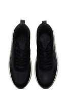 Erkek Siyah Deri Sneaker | Derimod Erkek Siyah Deri Sneaker | Derimod