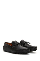 Men's Leather Printed Loafer | Derimod Men's Leather Printed Loafer | Derimod