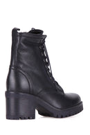 High Heeled Women's Leather Boots | Derimod High Heeled Women's Leather Boots | Derimod