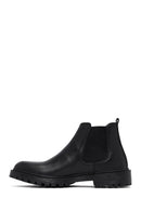 Male Black Leather Casual Chelsea Boots | Derimod Male Black Leather Casual Chelsea Boots | Derimod