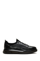 Erkek Siyah Deri Sneaker | Derimod Erkek Siyah Deri Sneaker | Derimod