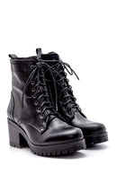 Women's Leather Heeled Boots | Derimod Women's Leather Heeled Boots | Derimod