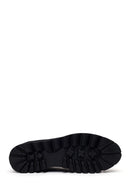 Woman Black Wedge Fabric Shoes | Derimod Woman Black Wedge Fabric Shoes | Derimod